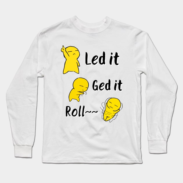 BTS butter | Let it Get it Roll | army life Long Sleeve T-Shirt by BalmyBell